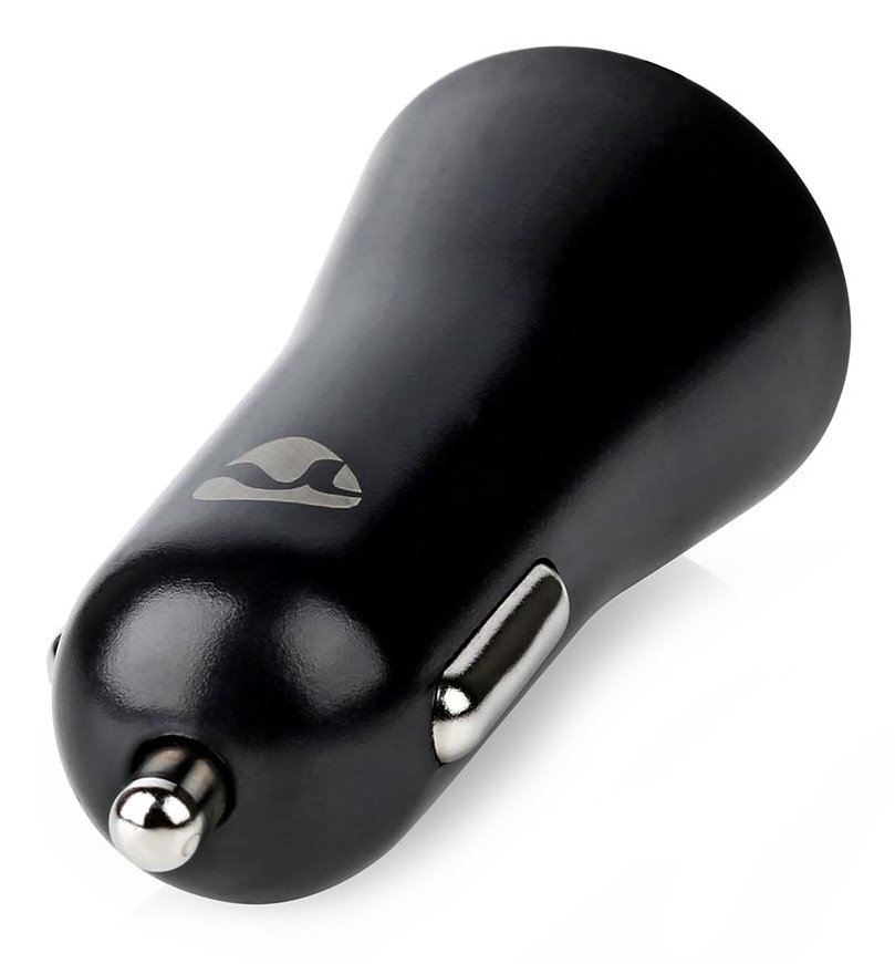 NEDIS nabíječka do auta/ 20 W/ 12 - 24 V DC/ 3.0 A/ USB-C/ automatická volba napětí/ černá/ kabel 1 m