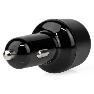 NEDIS nabíječka do auta/ 65 W/ 12 - 24 V DC/ 3.25 A/ USB-A/ USB-C/ automatická volba napětí/  černá