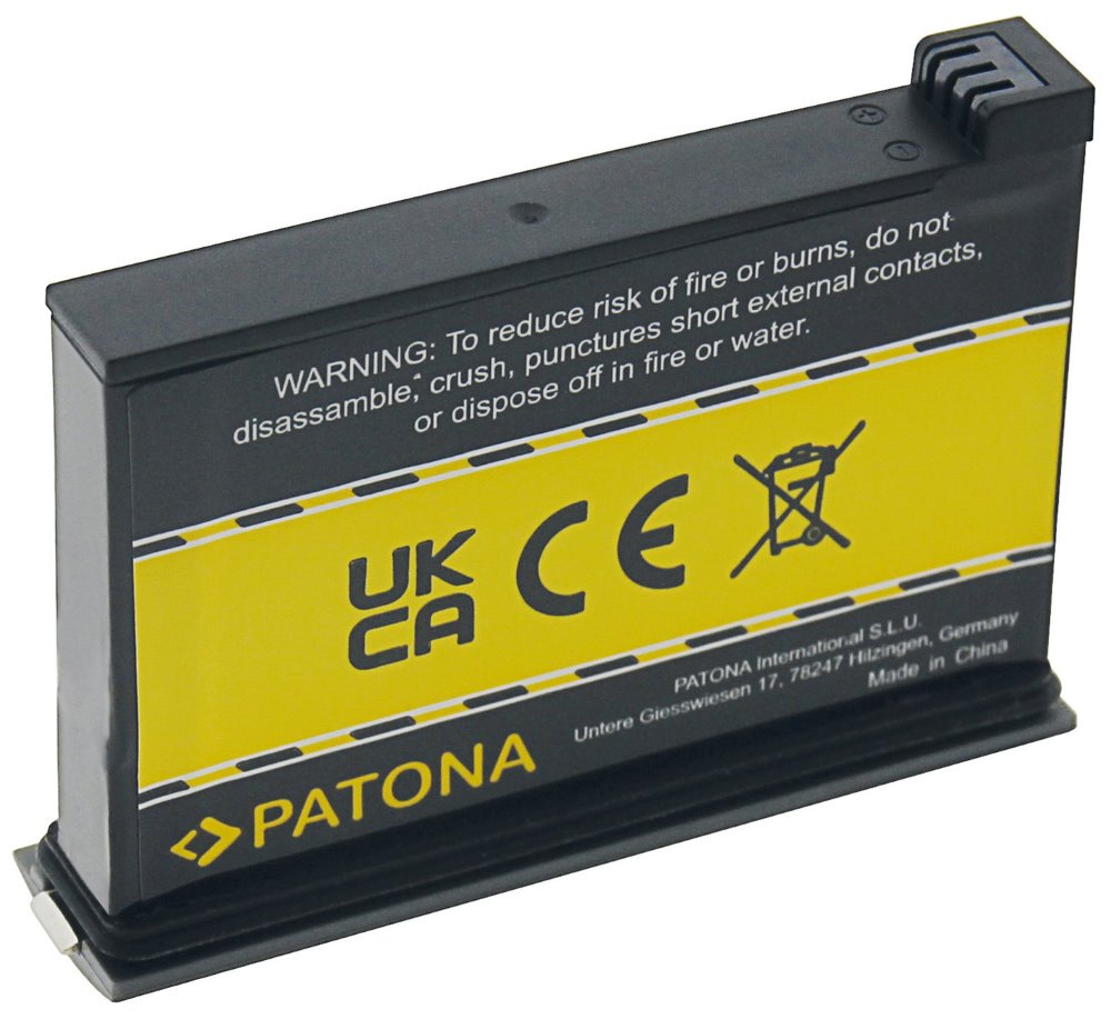 PATONA baterie pro digitální kameru Insta 360 One X2 1700mAh Li-Ion 3,85V IS360X2B