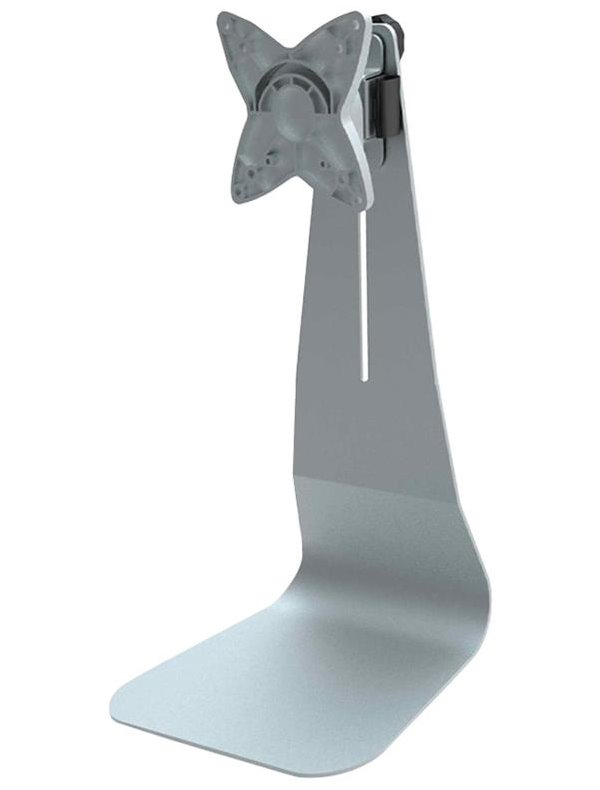 Neomounts FPMA-D800/Držák displeje/na stůl/10-27"/stojan/VESA 100X100/nosn. 10kg/1 displej/stříbrný