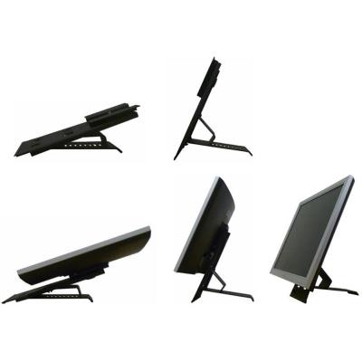 Neomounts FPMA-D825BLACK /Držák displeje/na stůl/10-27"/stojan/VESA 100X100/nosn. 10kg/1 displej/černý