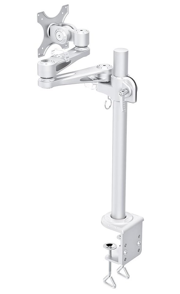 Neomounts FPMA-D935 /Držák displeje/na stůl/10-30"/svorka/3čepy/VESA 100X100/nosn.10kg/1 displej/stříbrný