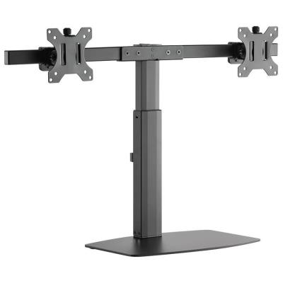 Neomounts FPMA-D865DBLACK /Držák displeje/na stůl/10-27"/stojan/VESA 100X100/nosn.2x6kg/2 displeje/černý