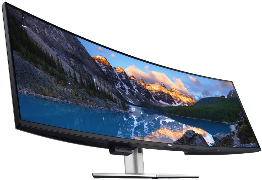 DELL U4924DW UltraSharp curved/ 49" WLED/ 32:9/ 5120x1440/ 5K/ 2000:1/ 8ms/ IPS/ HDMI/ USB-C/ DP/ USB/ RJ45/ 3Y Basic