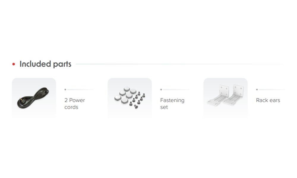 Mikrotik Cloud Switch CRS510-8XS-2XQ-IN, 650 MHz CPU, 128 MB RAM, 1x LAN, 2x QSFP28, 8x SFP28, 2x PSU, L5