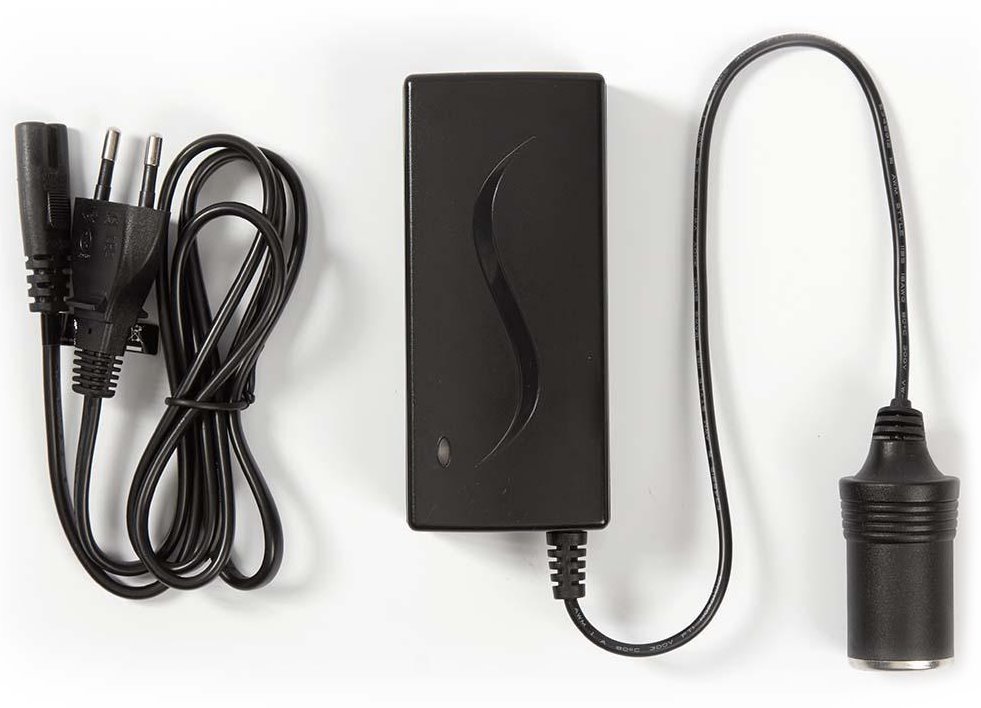 NEDIS napájecí kompaktní zdroj/ síťové napájení/ 60 W/ 230 V AC 50 Hz/ 12 V DC/ zástrčka typu C/ černý