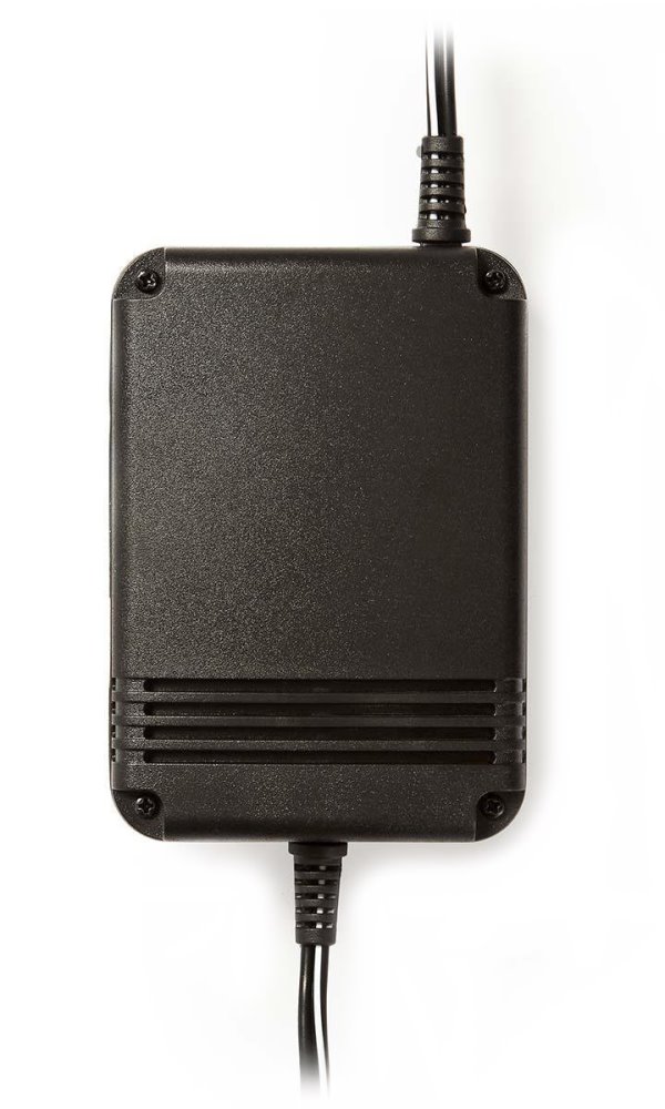 NEDIS univerzální DC/DC napájecí adaptér/ auto adaptér/ 24 W/ 1.5 / 3 / 4.5 / 6 / 7.5 / 9 / 12 V DC/ 24 V DC/ 2 A/ černý