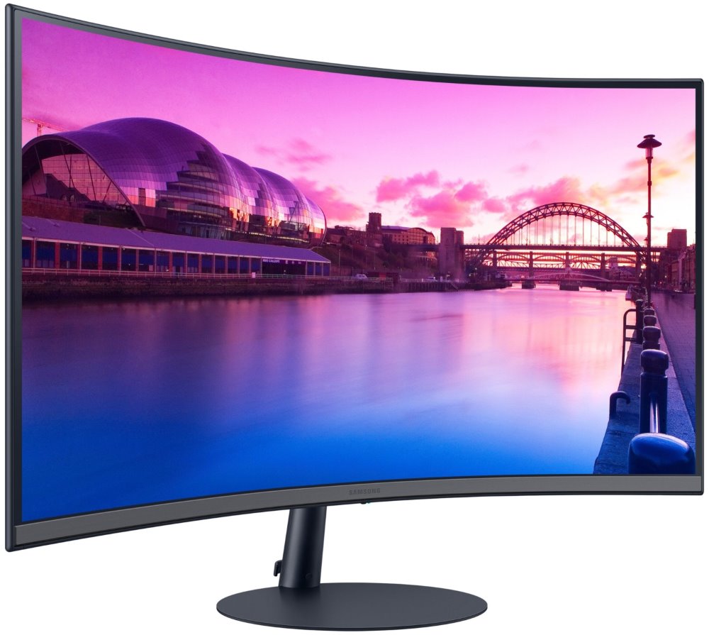 Samsung Essential S39C 32" / Prohnutý / FullHD 1920x1080 / 16:9 / VA / 4ms / 75Hz / Jack/HDMI/DP /Repro