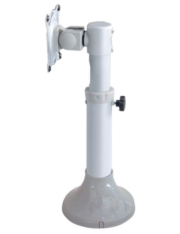 Neomounts FPMA-D025SILVER/Držák displeje/na stůl/10-30"/průchodka/VESA 100X100/nosn.12kg/1 displej/stříbrný