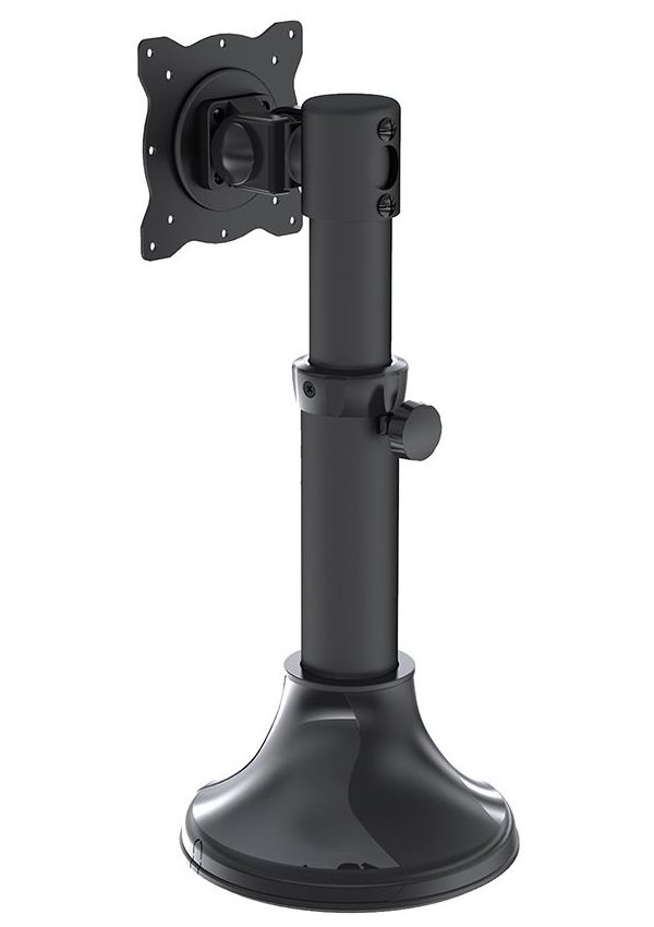 Neomounts FPMA-D025BLACK/Držák displeje/na stůl/10-30"/průchodka/VESA 100X100/nosn.12kg/1 displej/černý