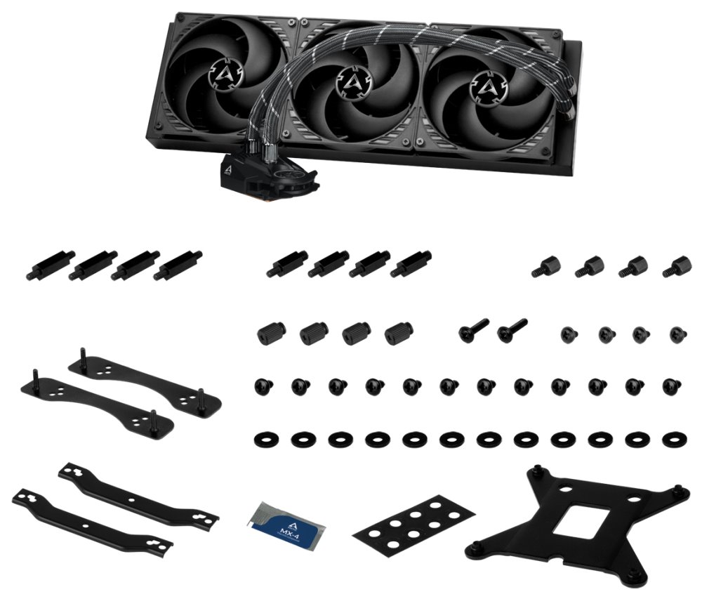 OPRAVENÉ - ARCTIC Liquid Freezer II 420 vodní chladič CPU / 420mm radiátor / 3x 140mm P14 PWM ventilátory