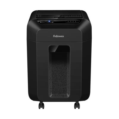 FELLOWES skartovač AutoMax 80 M/ křížový řez 4 x 12 mm/ objem koše 17 l/ stupeň utajení P-4 (důvěrné)/ černý