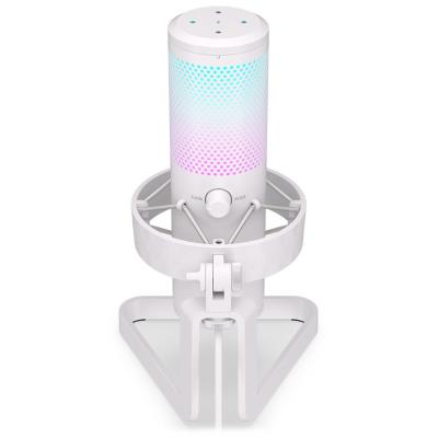 Endorfy streamovací mikrofon  AXIS Streaming OWH / RGB efekt / stojánek / USB / bílý