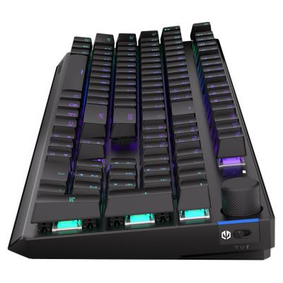 Endorfy herní klávesnice Thock Wireless Red / red sw. / bezdrátová / mechanická / US layout / černá RGB