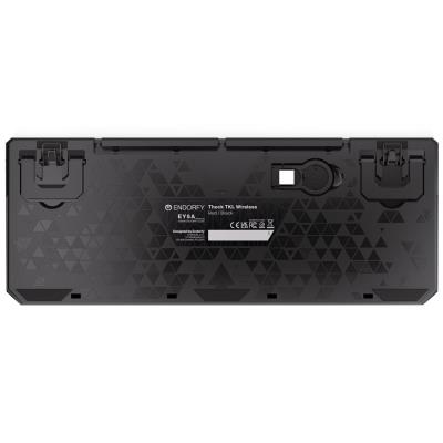 Endorfy herní klávesnice Thock TKL Wireless Red / RGB / red sw. / bezdrátová / mechanická / US layout / černá