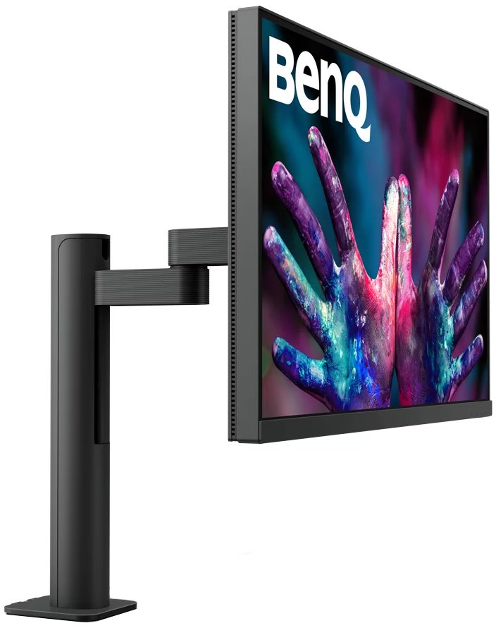 BENQ 27" LED PD2705UA/ 3840x2160/ IPS panel/ 1200:1/ 5ms/ HDMI/ DP/ 2x USB-C/ 3x USB/ repro/ Pivot/ černý