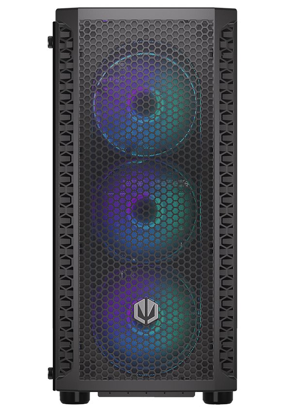 POŠKOZENÝ OBAL - Endorfy skříň Signum 300 ARGB / 2xUSB 3.0 / 4x120mm fan PWM ARGB / mesh panel / tvrzené sklo / černá