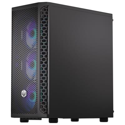 POŠKOZENÝ OBAL - Endorfy skříň Signum 300 ARGB / 2xUSB 3.0 / 4x120mm fan PWM ARGB / mesh panel / tvrzené sklo / černá