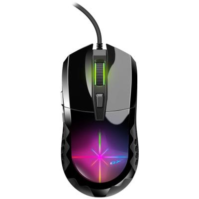 GENIUS GX GAMING Scorpion M715/ drátová/ 3D RGB podsvícení/ 800-7200 dpi/ USB/ 6tlačítek/ černá