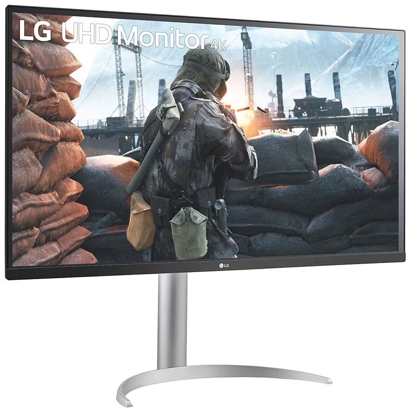 LG monitor 32UP55NP-W.AEU 31,5" VA 4K 3840x2160 / 16:9 / 350cdm / 4ms / DP /2xHDMI / USB-C/repro
