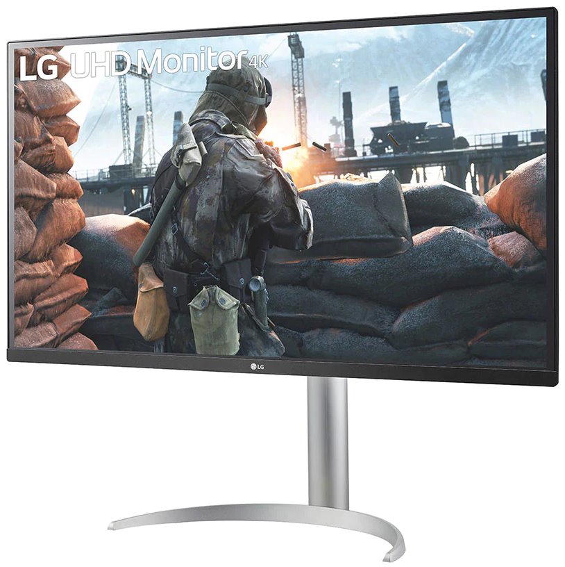 LG monitor 32UP55NP-W.AEU 31,5" VA 4K 3840x2160 / 16:9 / 350cdm / 4ms / DP /2xHDMI / USB-C/repro
