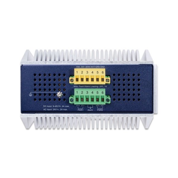 Planet IGS-6325-5X1T průmyslový L3 switch, 1x10Gb, 5x10Gb SFP+, 9-48VDC, -40~75°C, IP30, fanless