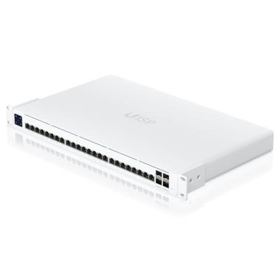 Ubiquiti UISP Switch Pro - 24x GbE, 4x SFP+, 16x PoE Out 27V (PoE budget 220 W)