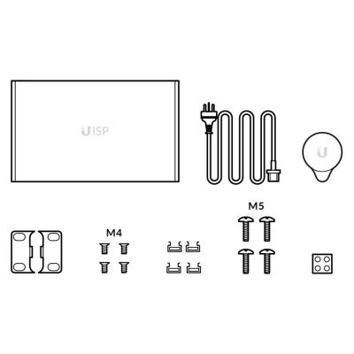 Ubiquiti UISP Switch Pro - 24x GbE, 4x SFP+, 16x PoE Out 27V (PoE budget 220 W)
