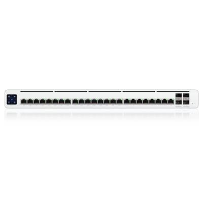 Ubiquiti UISP Switch Pro - 24x GbE, 4x SFP+, 16x PoE Out 27V (PoE budget 220 W)
