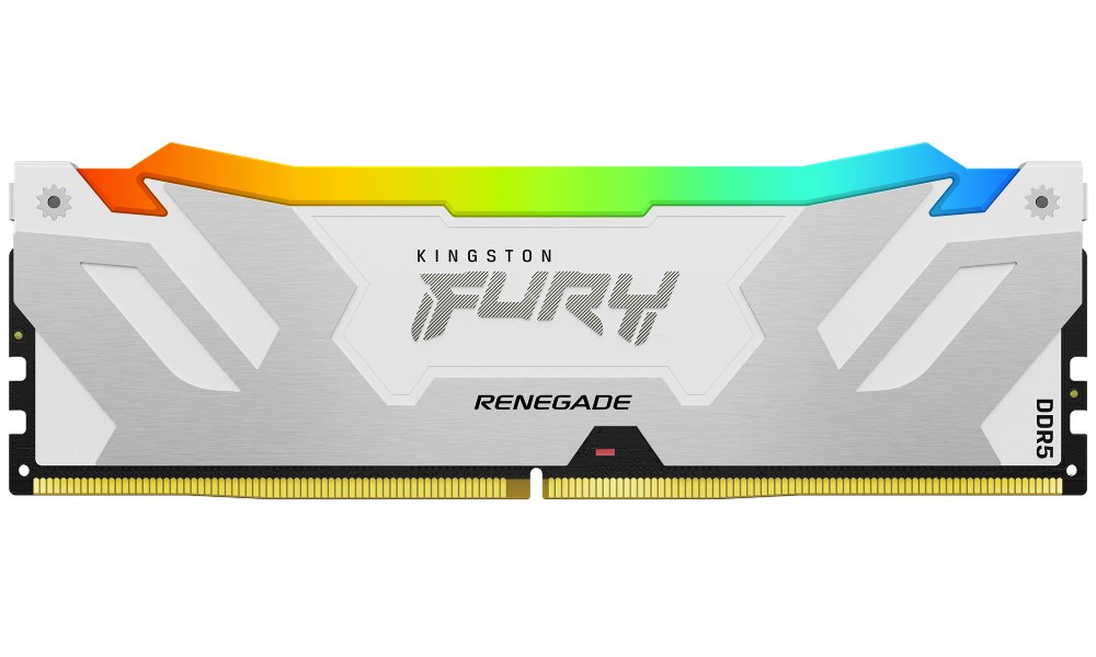 KINGSTON FURY Renegade White RGB XMP 32GB DDR5 7200MT/s / CL38 / DIMM / Kit 2x 16GB