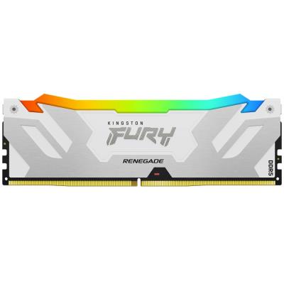 KINGSTON FURY Renegade White RGB XMP 16GB DDR5 6400MT/s / CL32 / DIMM /