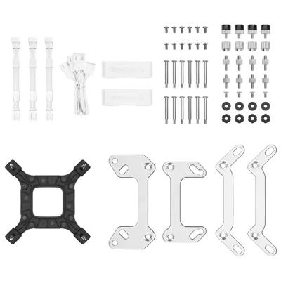 DEEPCOOL vodní chladič LT720 / 3x120 mm fan / ARGB / Intel i AMD bílý