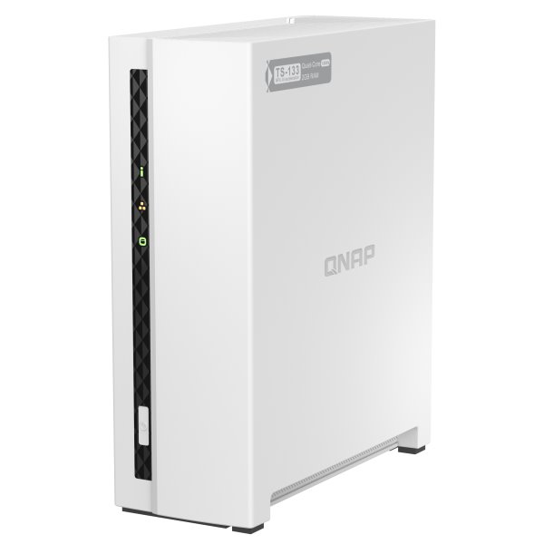 QNAP TS-133   1x SATA/ 2GB RAM/ 1xGbE/ 1x USB 3.2/ 1x USB 2.0