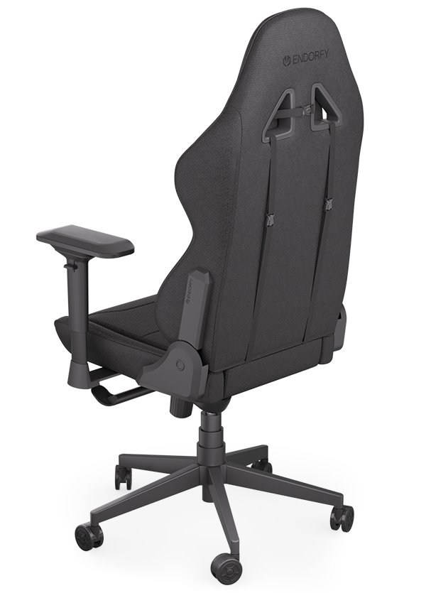 Endorfy herní židle Scrim BK / textilní / černá