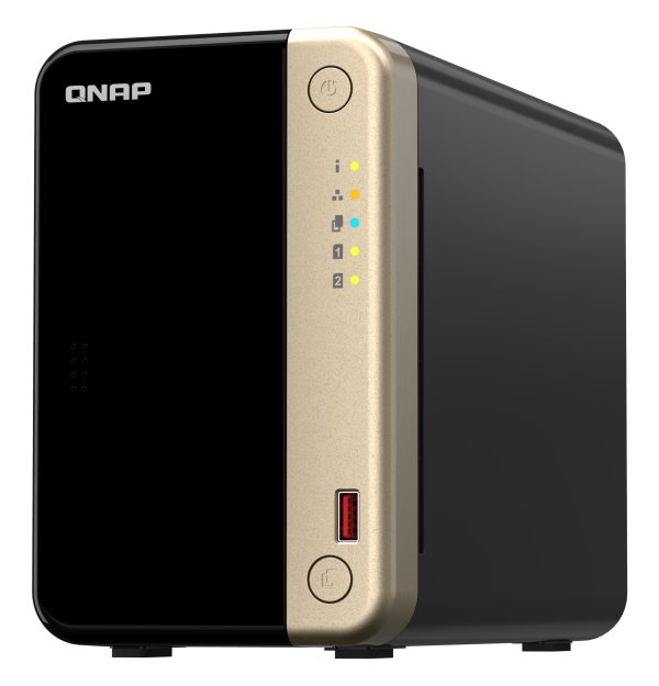 QNAP TS-264-8G   2x SATA, 8GB RAM, 2x M.2 NVMe, 1x PCIe, 2x 2,5GbE, 1x HDMI 4K, 4x USB