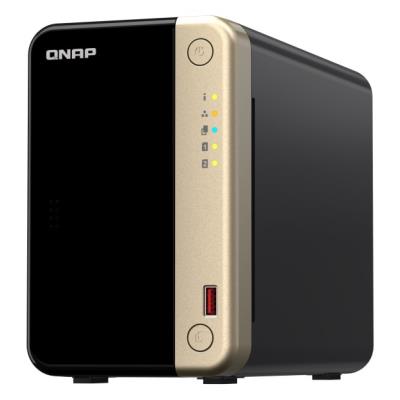 QNAP TS-264-8G   2x SATA, 8GB RAM, 2x M.2 NVMe, 1x PCIe, 2x 2,5GbE, 1x HDMI 4K, 4x USB