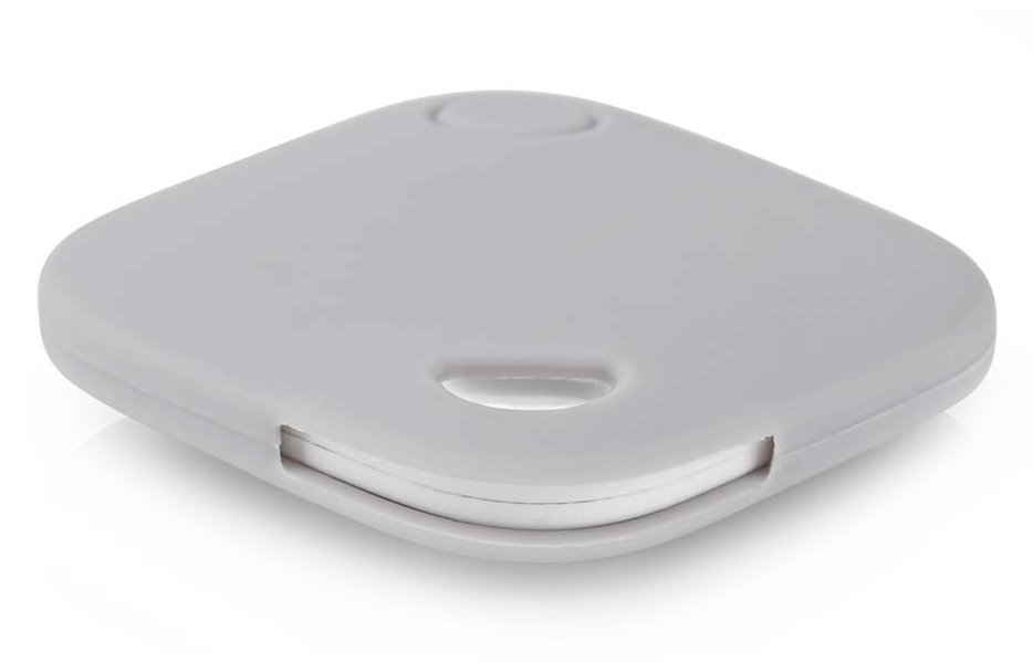 NEDIS vyhledávač Klíčů/ napájení z baterie/ včetně baterie 1x CR2032/ Bluetooth 5.1/ životnost baterie 1 rok/ bílý