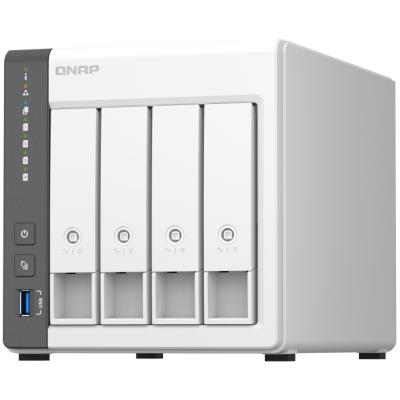 QNAP TS-433-4G   4x SATA/ 4GB RAM/ 1x GbE/ 1x 2,5GbE/ 2x USB 2.0/ 1x USB 3.2