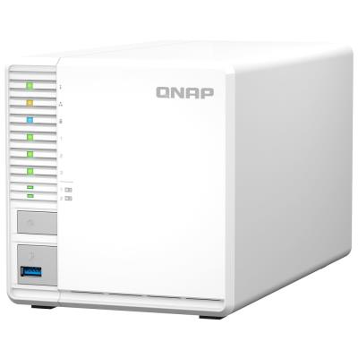 QNAP TS-364-4G   3x SATA, 4GB RAM, 2x M.2 NVMe sloty, 3x USB, 1x 2,5GbE, 1x HDMI 1.4b