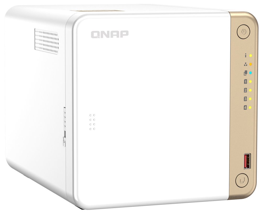 QNAP TS-462-2G   4x SATA, 2GB RAM, 2x M.2 NVMe, 1x PCIe, 1x HDMI 4K, 1x 2,5GbE, 4xUSB