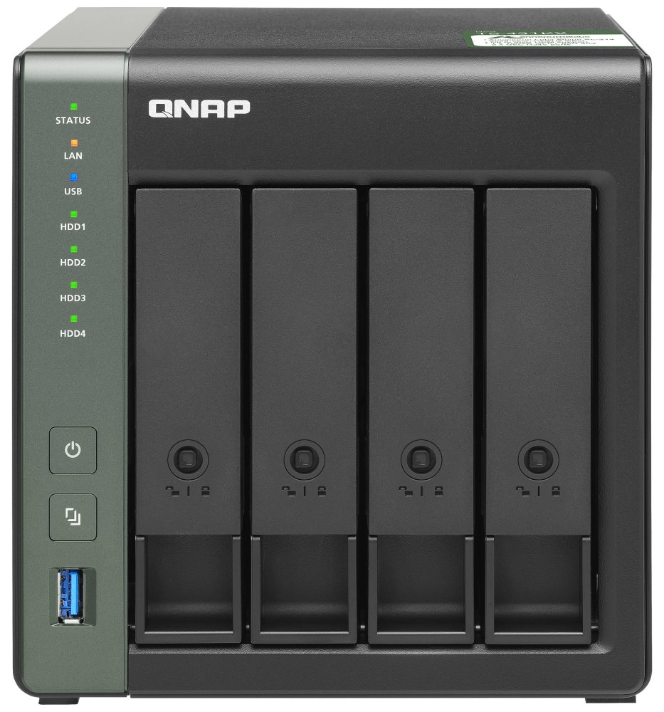 QNAP TS-431KX-2G   4x SATA, 2GB RAM, 2x GbE, 1x 10GbE SFP+, 3x USB 3.2 Gen1