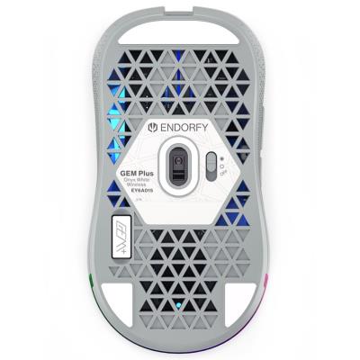 Endorfy myš GEM Plus Wireless OWH PAW3395 / Khail GM 8.0 / bezdrátová / bílá