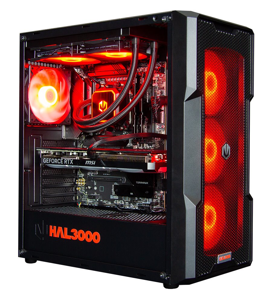 HAL3000 Alfa Gamer Elite / AMD Ryzen 7 7800X3D/ 32GB DDR5/ RTX 4070/ 1TB PCIe4 SSD/ WiFi/ W11