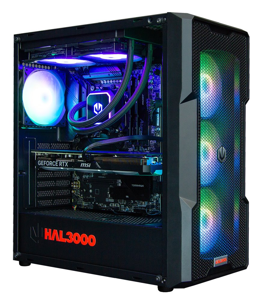 HAL3000 Alfa Gamer Elite / AMD Ryzen 7 7800X3D/ 32GB DDR5/ RTX 4070/ 1TB PCIe4 SSD/ WiFi/ W11