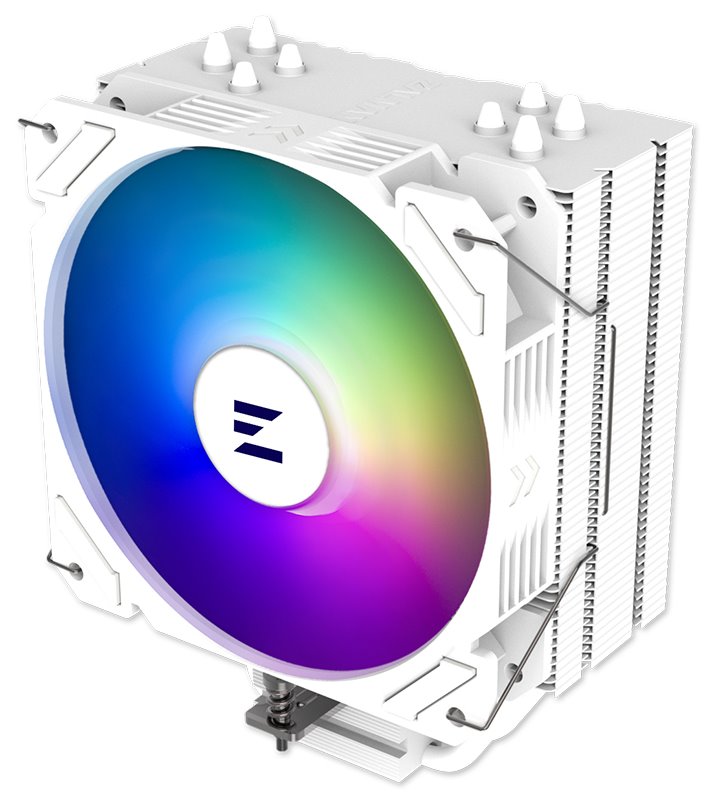 Zalman chladič CPU CNPS9X PERFORMA ARGB / 120mm  ARGB ventilátor / 4xheatpipe / PWM / bílý