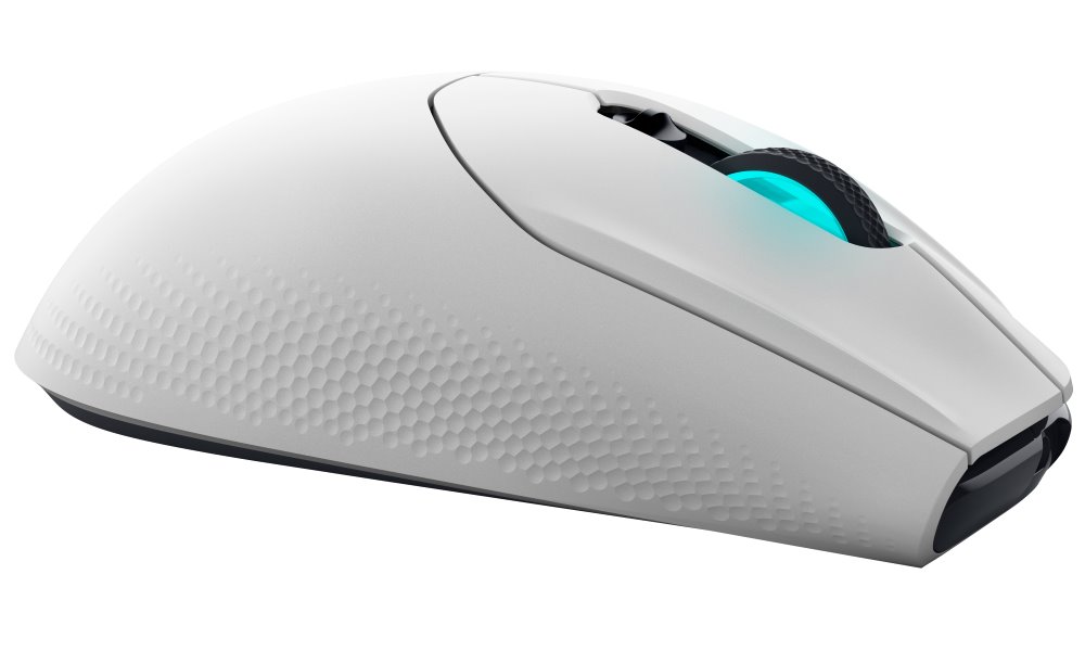 DELL myš Alienware Wireless Gaming Mouse AW620M / bezdrátová/ stříbrná