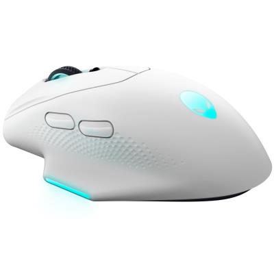 DELL myš Alienware Wireless Gaming Mouse AW620M / bezdrátová/ stříbrná