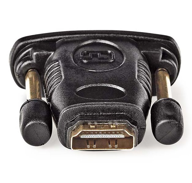 NEDIS adaptér DVI - HDMI/ konektory DVI zástrčka - HDMI zásuvka/ černý/ box