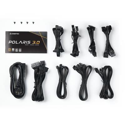 CHIEFTEC zdroj Polaris 3.0 / 1250W/ ATX3.0 / 135mm fan / akt. PFC / modulární kabeláž / 80PLUS Gold