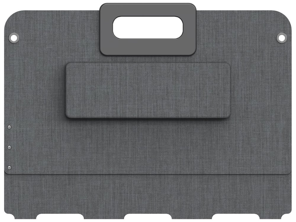 EZVIZ solární panel pro nabíjecí stanice PSP100/ výkon 100W/ rozměr 1380 x 540 x 36mm/ hmotnost 4,7kg/ konek. MC4/ černý